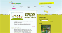 Desktop Screenshot of diverjungla.com